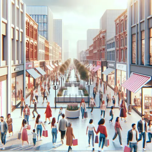Mittelstädte als Wachstumsmotor: GfK-Studie enthüllt Trends für den Einzelhandel 2024