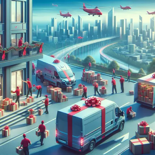 Rekordreiches Jahresendgeschäft 2024: E-Commerce erreicht historic hohe Paketzustellungen in Europa