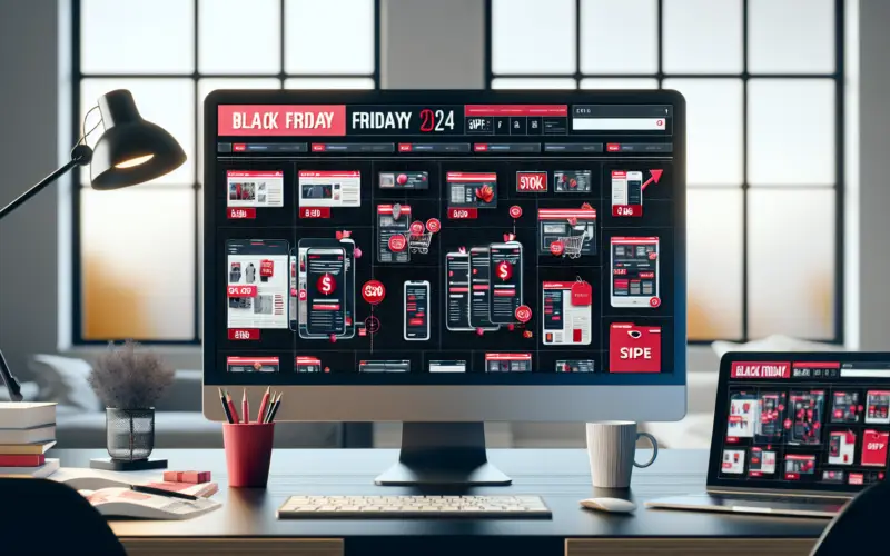 Black Friday 2024: E-Commerce im Wandel – Umsatzrückgang trotz mobilem Einkaufsboom und starkem Remarketing